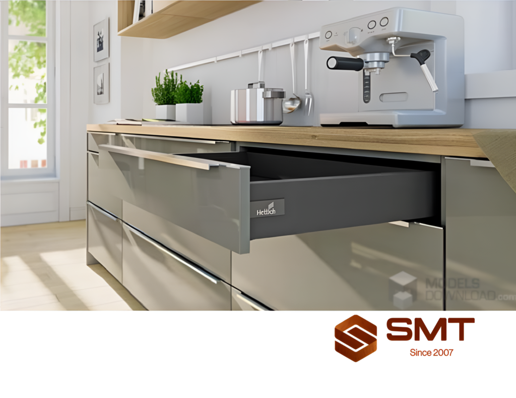 Hettich Innotech Atira Double Walled Drawer System - SMT Group
